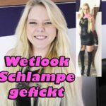 LunaLove96 harter Fick im Wetlook Schlampen Kleid